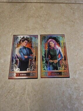 Jemlin C PGP Cards The Illuminae Files Ezra & Katie